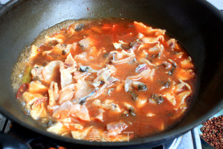 Boiled fish cooking fish fillets