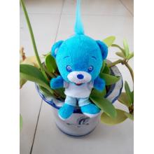 Blue classic head Mao Xiaoxiong key chain
