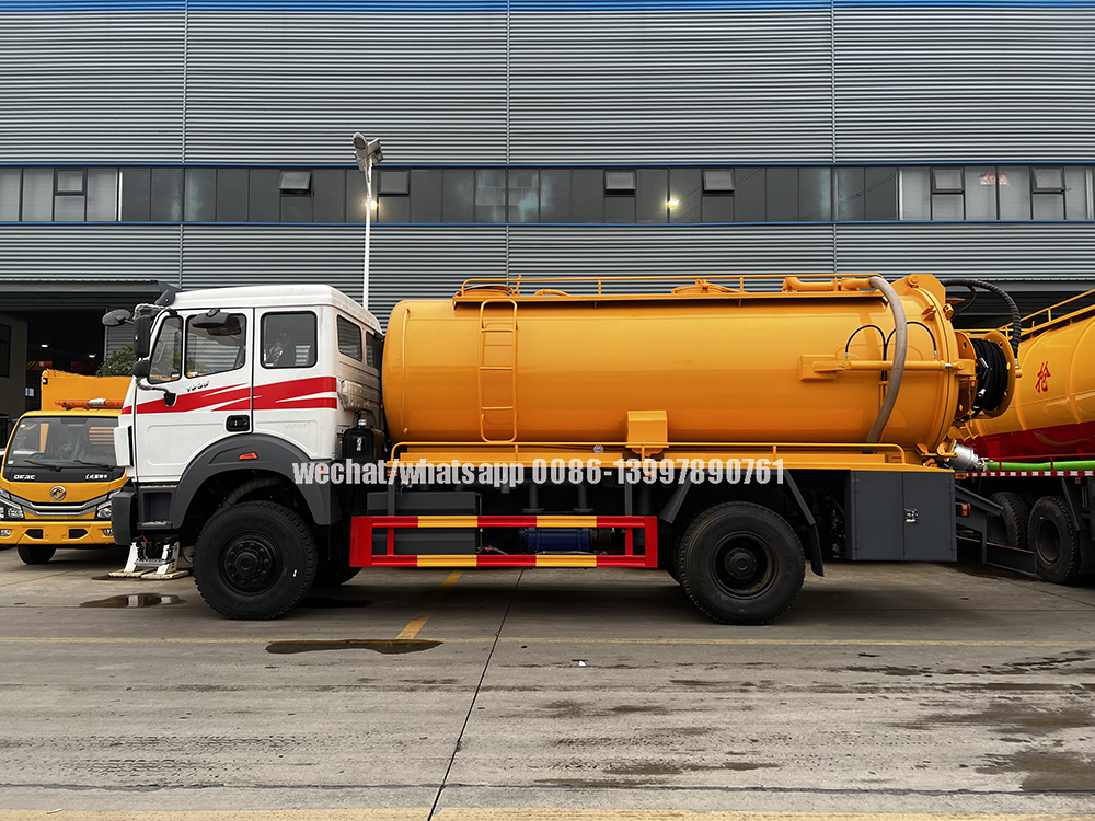 Combination vacuum & jetting truck Combination vacuum & jetting truck