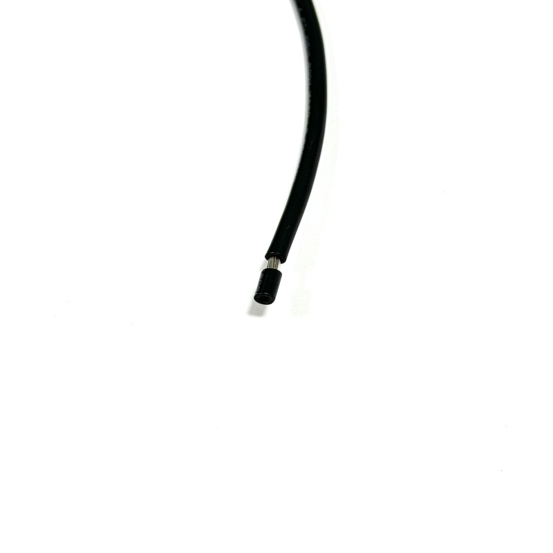 14AWG Black Jumper Wiring Harness with TE Quick Disconnect Terminal, 12 Inch Single-End Cable 14AWG Black Jumper Wiring Harness with TE Quick Disconnect Terminal, 12 Inch Single-End Cable