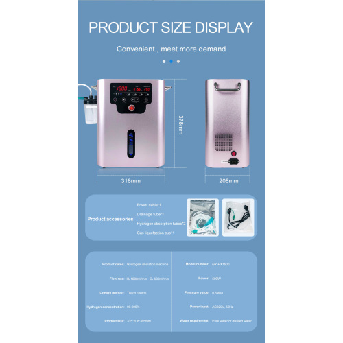 Pure Water 3000 Ml Hydrogen Machine Hydrogen Oxygen Generator For Breathing for Sale, Pure Water 3000 Ml Hydrogen Machine Hydrogen Oxygen Generator For Breathing wholesale From China