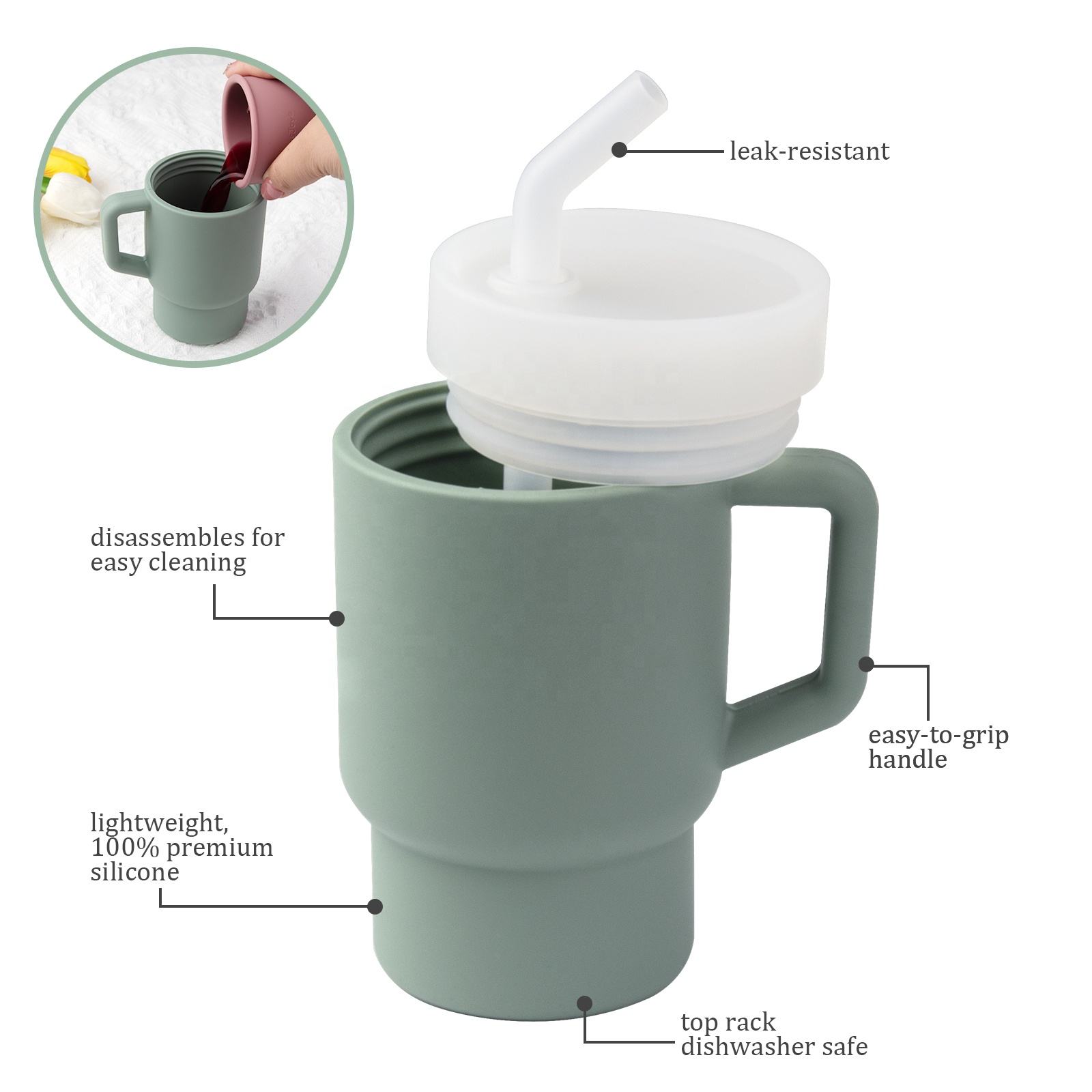 silicone cup MFZ-C027 silicone cup MFZ-C027