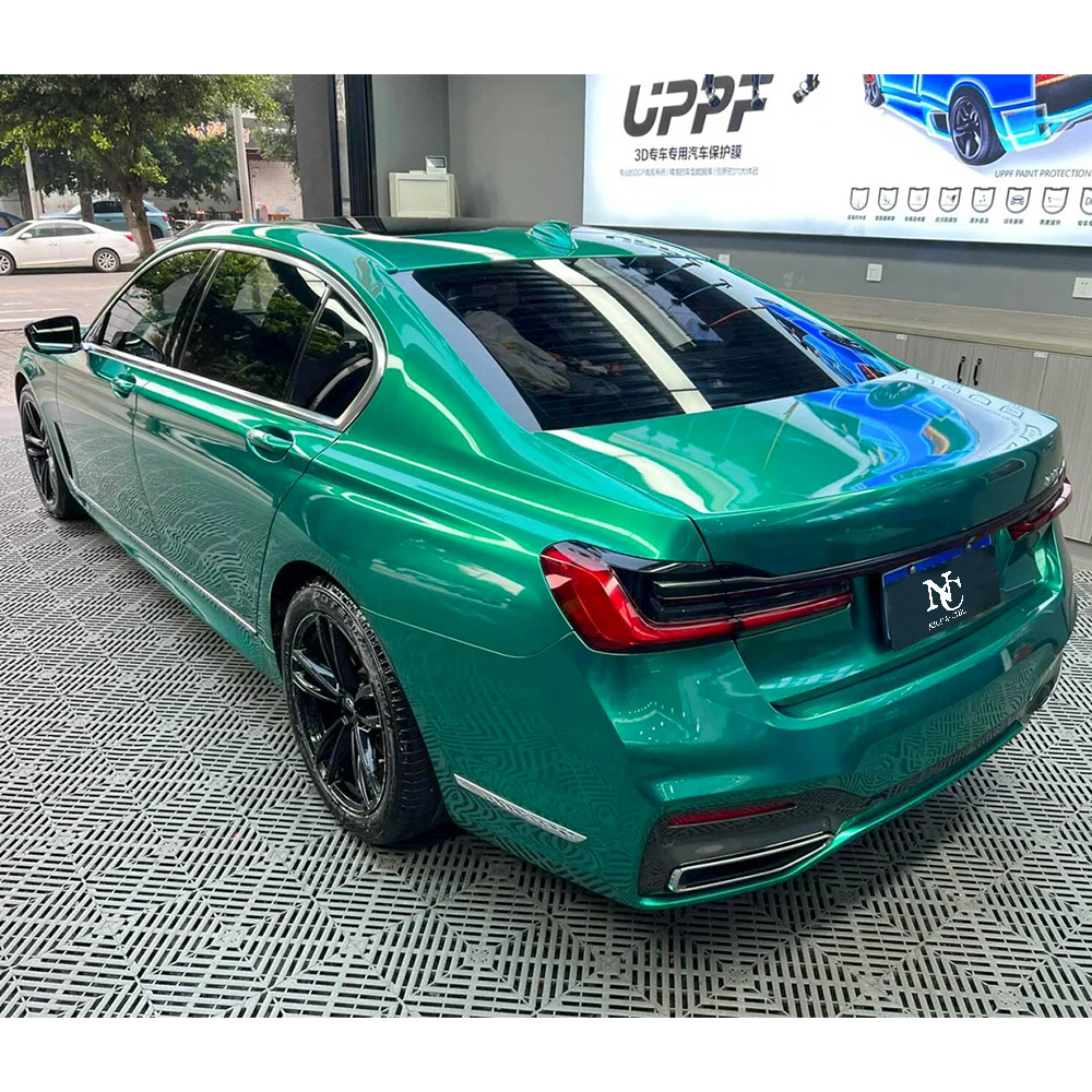 Metal Paint Emerald Vinyl Wrap Metal Paint Emerald Vinyl Wrap