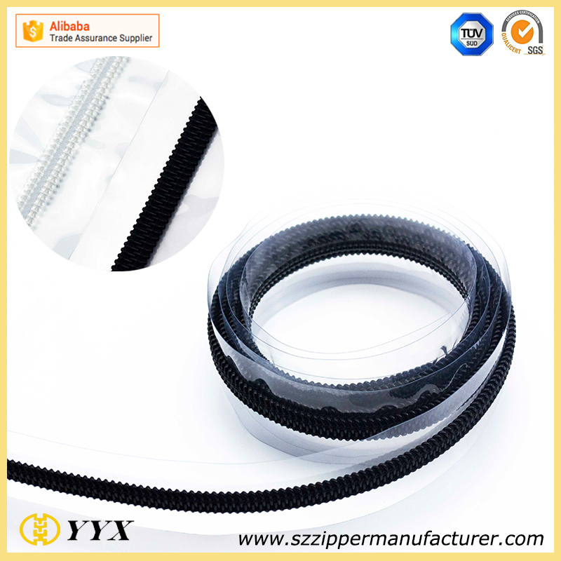 PVC nylon zipper