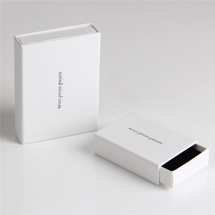 สไลด์ที่กำหนดเอง Creative Out Paper White Box Creative Customized Slide Out Paper White Box