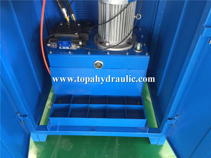 hydraulic tubing industrial hose crimping machine