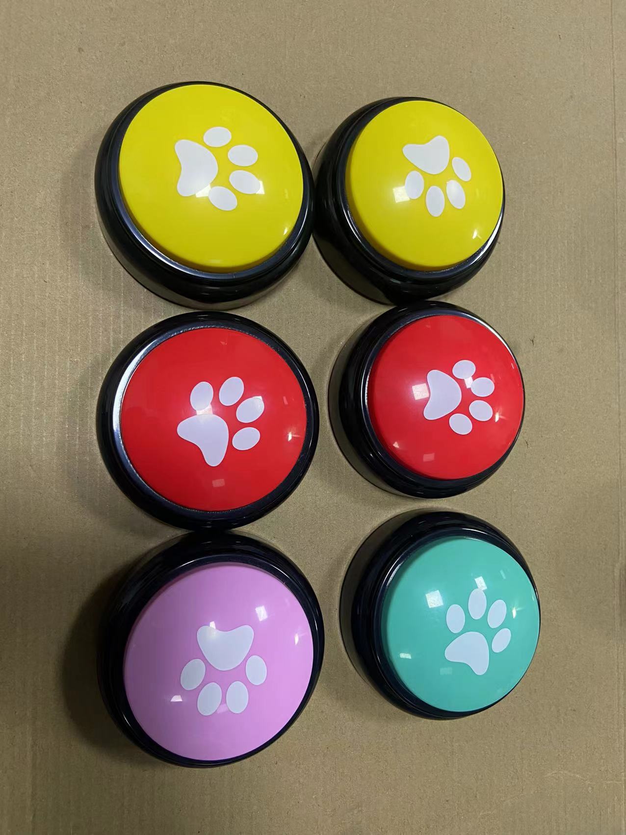 Dog training button Dog training button