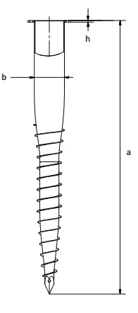 F series Ground Screw 