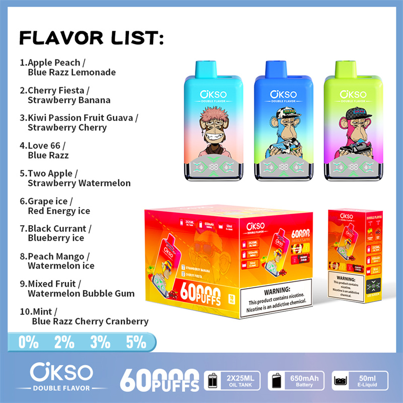 OKSO Double Flavor 60k OKSO Double Flavor 60k