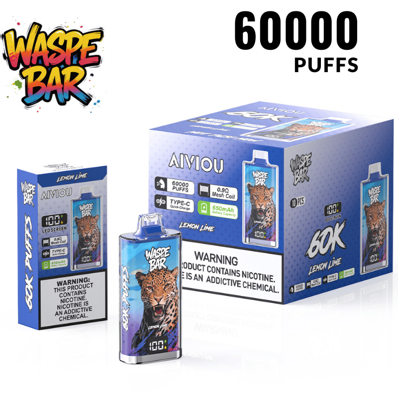 WASPE 60K Puffs Rechargeable Vape WASPE 60K Puffs Rechargeable Vape