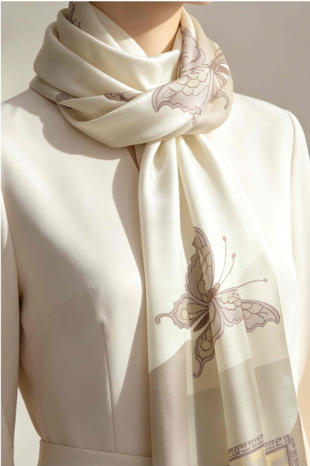 100% Pure Silk Scarves 100% Pure Silk Scarves