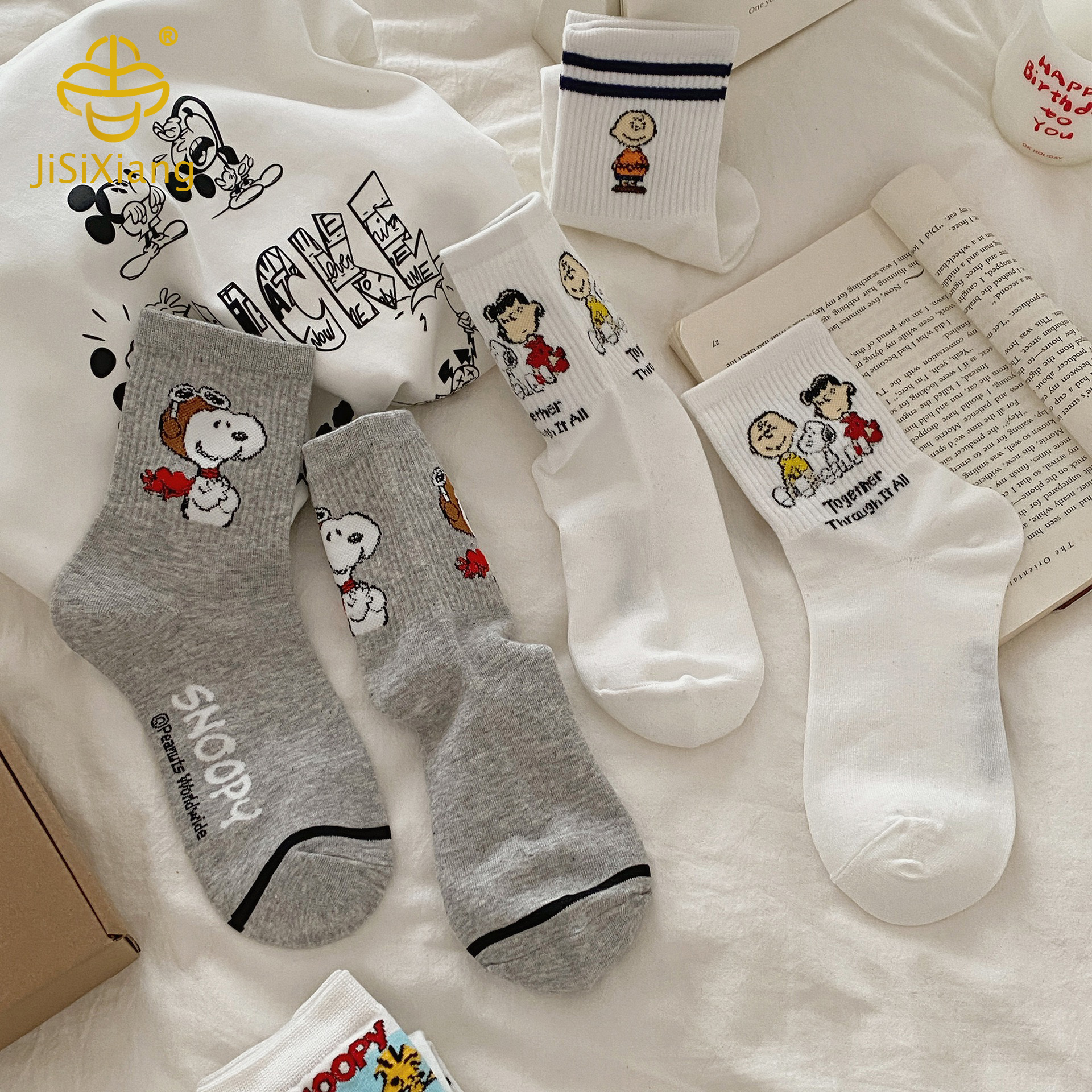 Internet famous mid length socks Internet famous mid length socks
