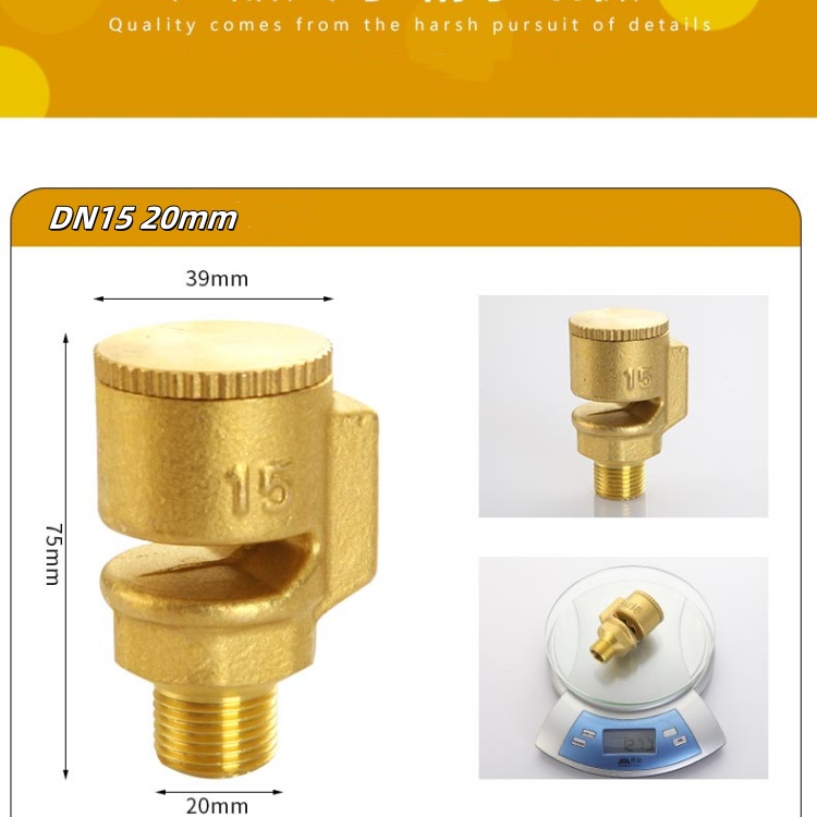 Brass Anti-Vacuum Valve Brass Anti-Vacuum Valve
