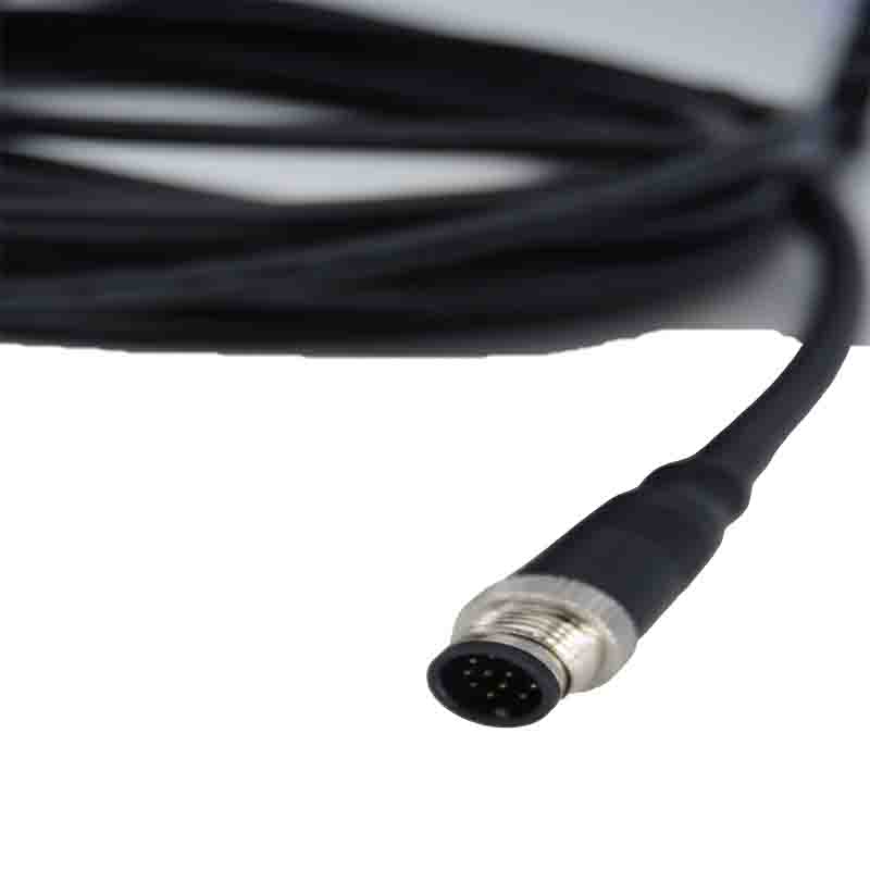 2 54 24p to m12 8p 12p male connector 2 54 24p to m12 8p 12p male connector