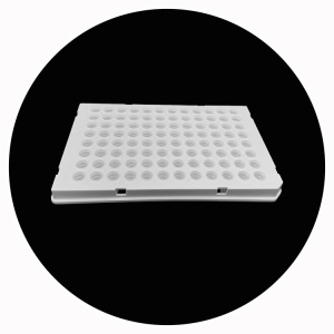 PCR Plate 96-well segmented semi-skirted
