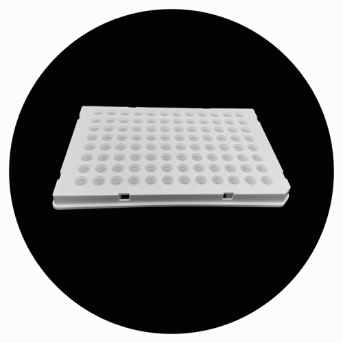 Best PCR Plate 96-well segmented semi-skirted Manufacturer PCR Plate 96-well segmented semi-skirted from China