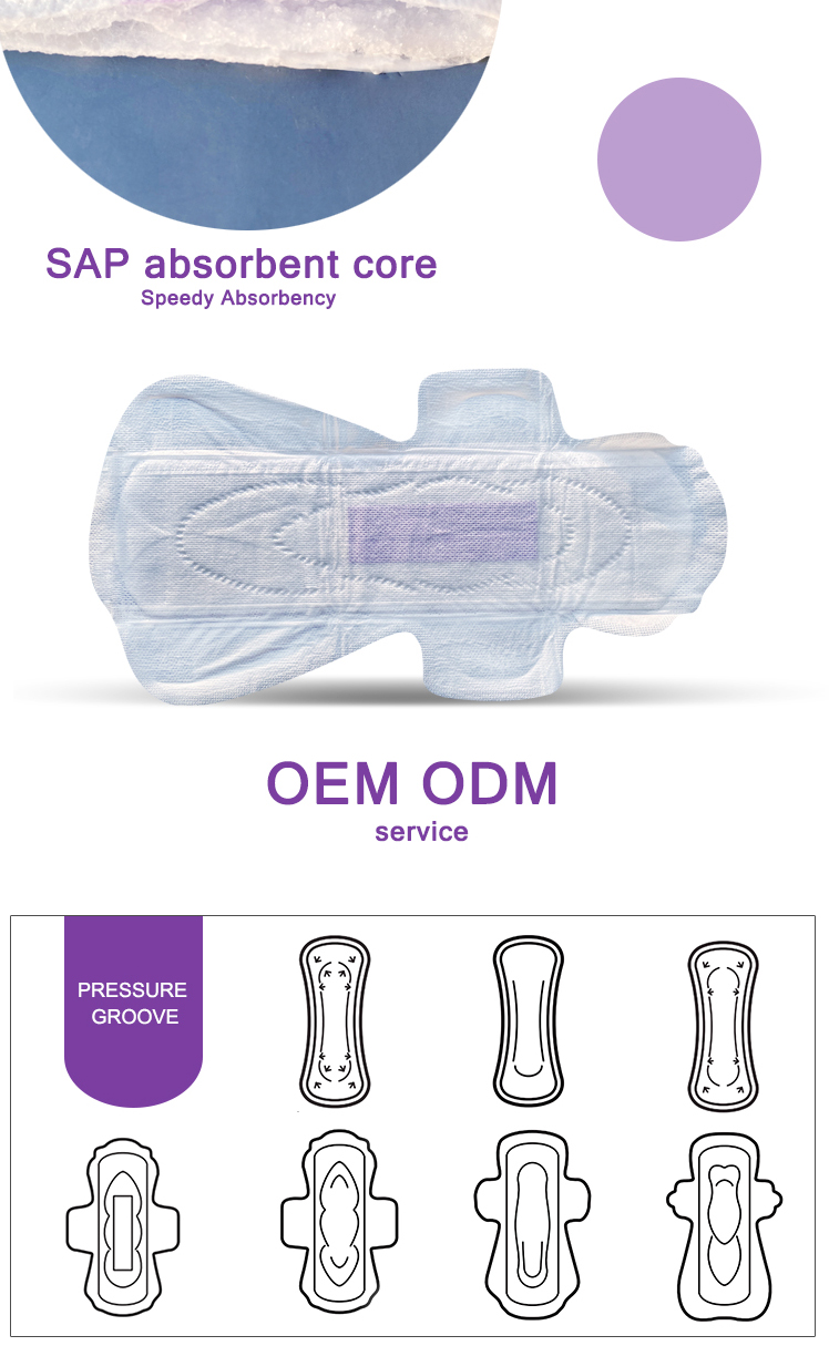 Lavender sanitary pad Lavender sanitary pad