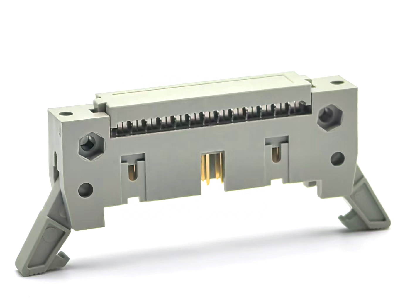 2.54mm Pitch IDC Type Ejector header Connector 2Pieces 2*13P Grey 2.54mm Pitch IDC Type Ejector header Connector 2Pieces 2*13P Grey