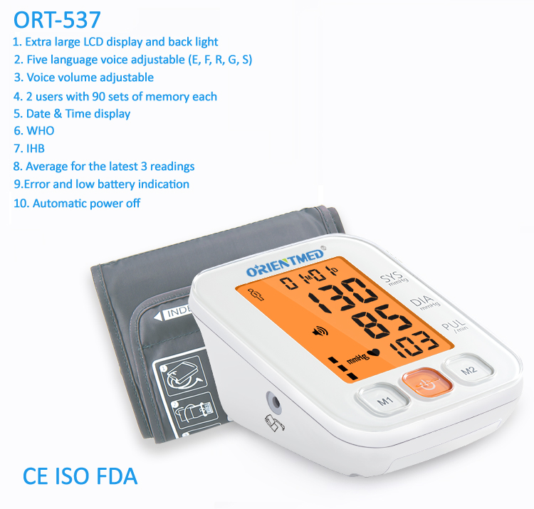 Pemantauan tekanan ORIENTMED-537-Details-of-blood ORIENTMED-537-Details-of-blood-pressure-monitor