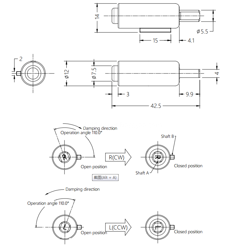 Medical Equipment Damper Medical Equipment Damper