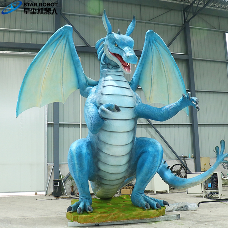 Realistic Animatronic Western Dragon Realistic Animatronic Western Dragon