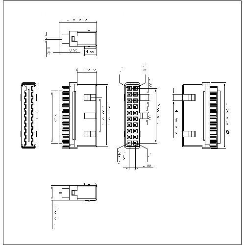 IDC3F02 2-3.0 IDC 20PIN ЖЕНЩИНА (ТИП B) IDC3F02 2-3.0 IDC 20PIN FEMALE(B TYPE)
