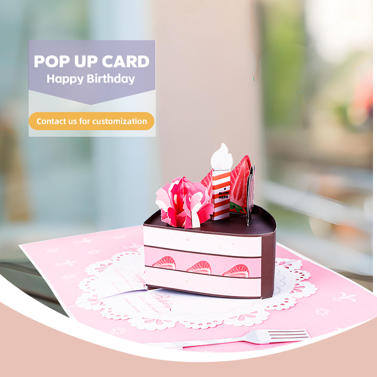 Birthday Cake Pop-up Card Birthday Cake Pop-up Card