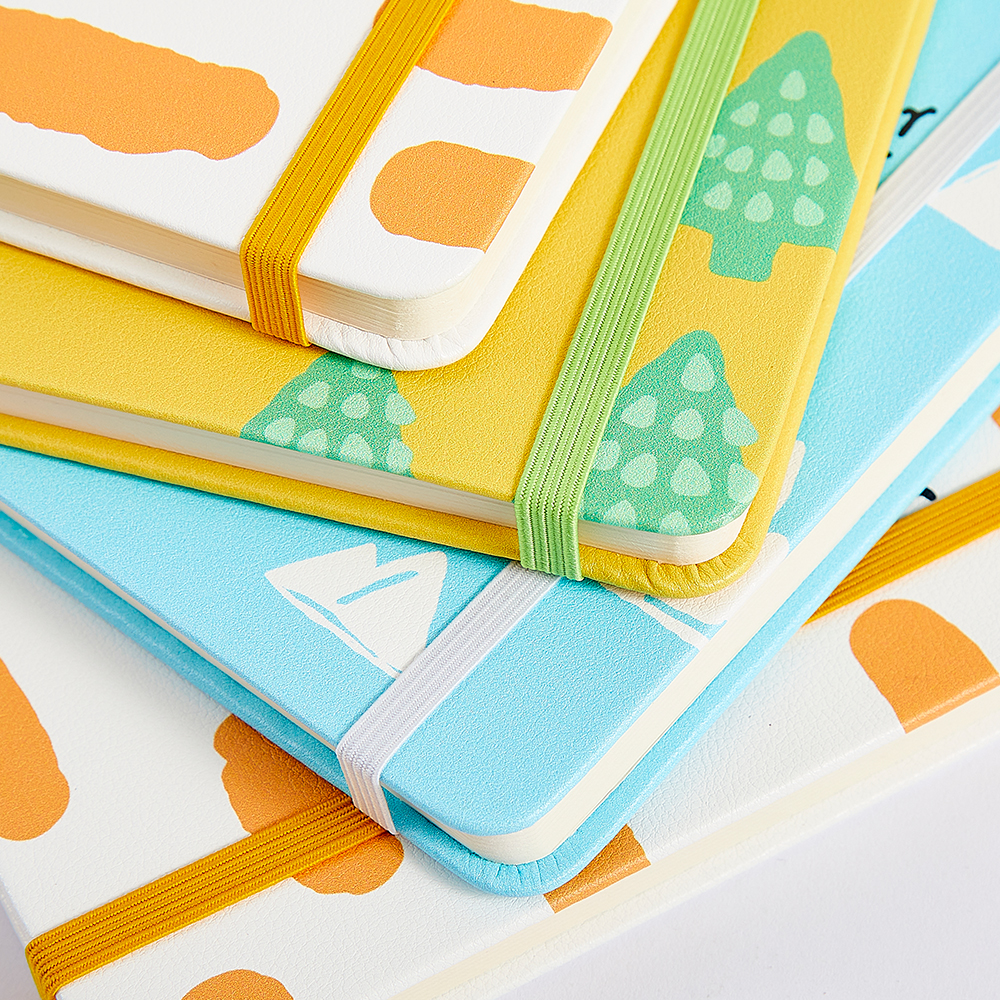cartoon series notebook with elasti band18 cartoon series notebook with elasti band18