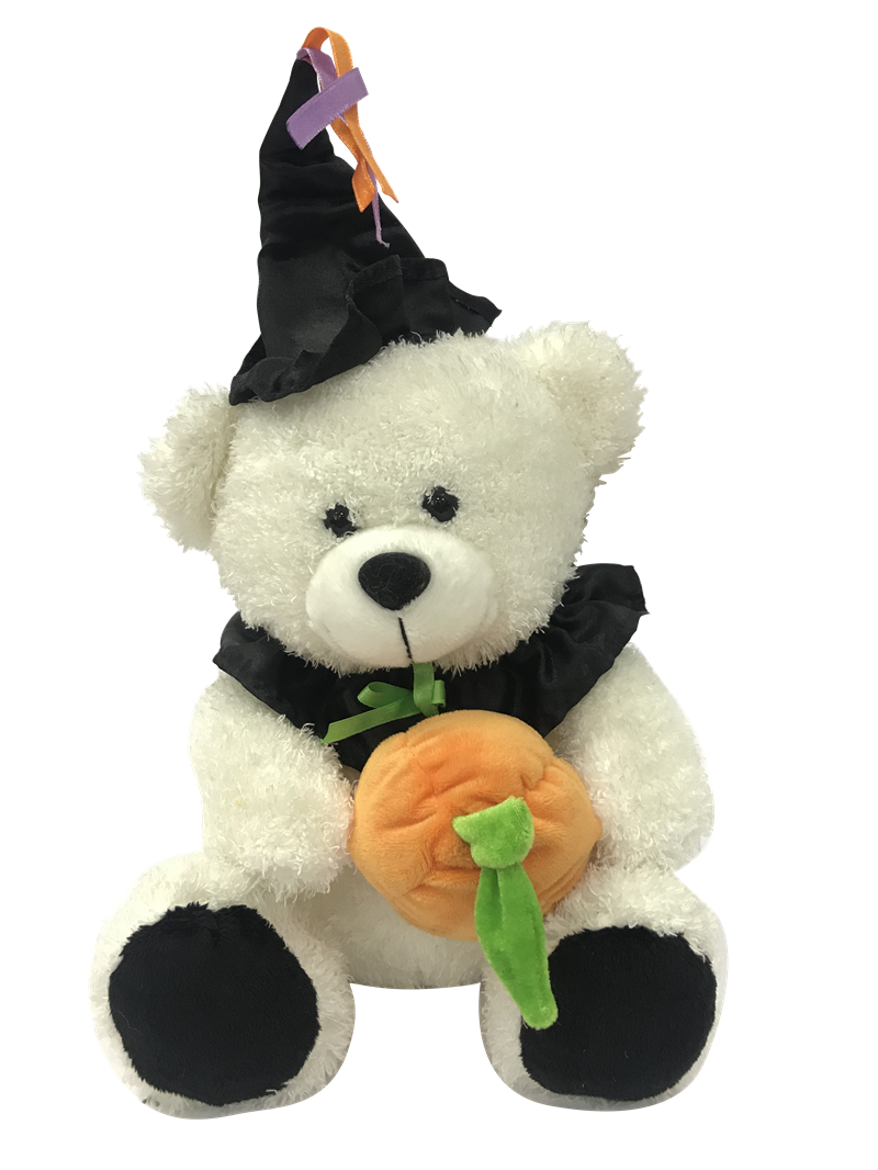 Plush Bear Halloween Witch Plush Bear Halloween Witch