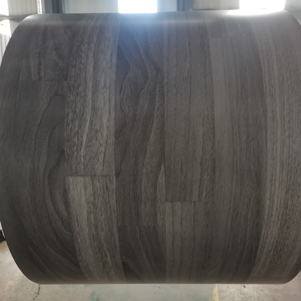 Prepainted Galvanized Steel with Grey Wood color for Garage door Prepainted Galvanized Steel with Grey Wood color for Garage door