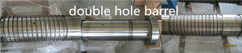double hole screw barrel double hole screw barrel