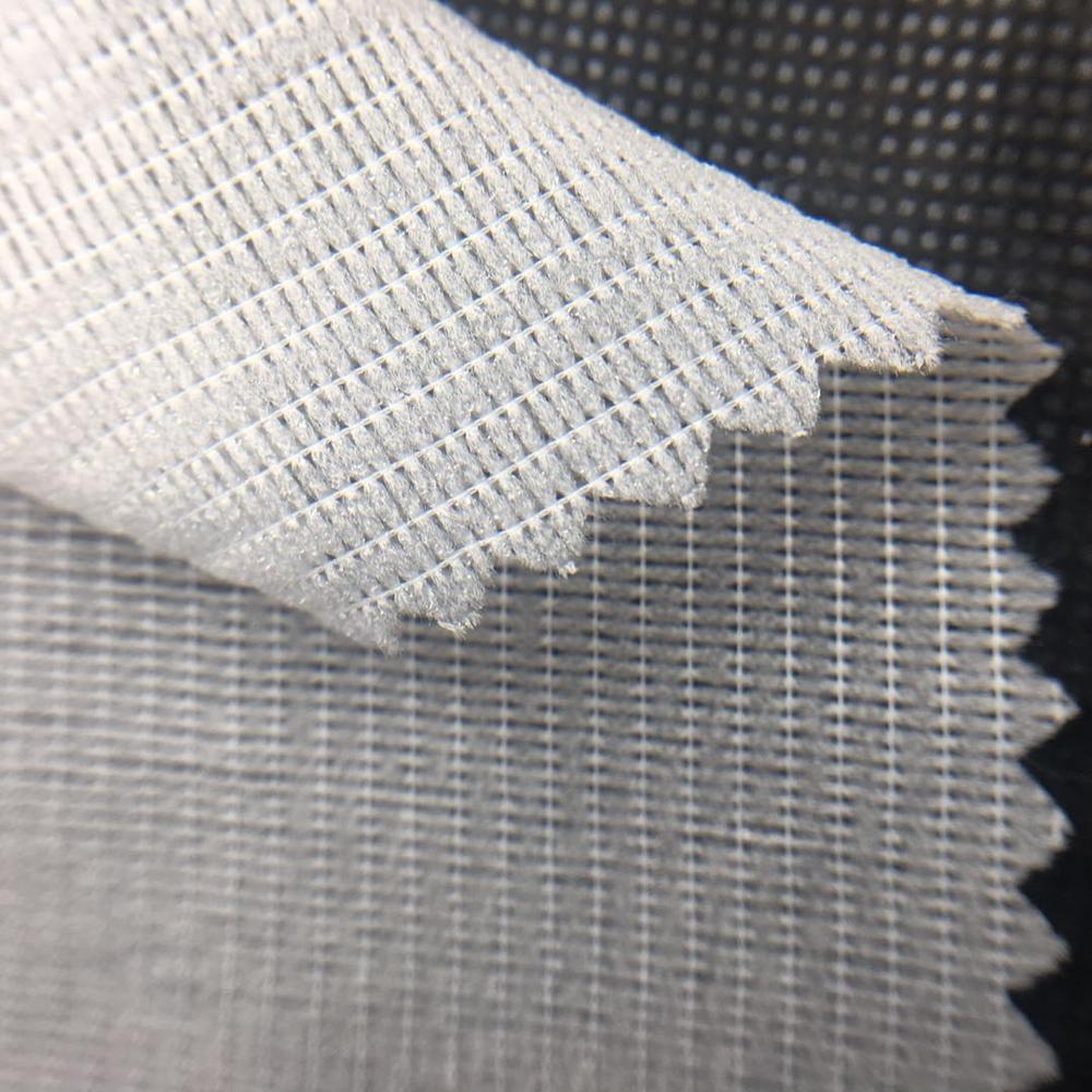 Stretch Fusible Tricot Polyester Wovem Fabric Interlining Stretch Fusible Tricot Polyester Wovem Fabric Interlining