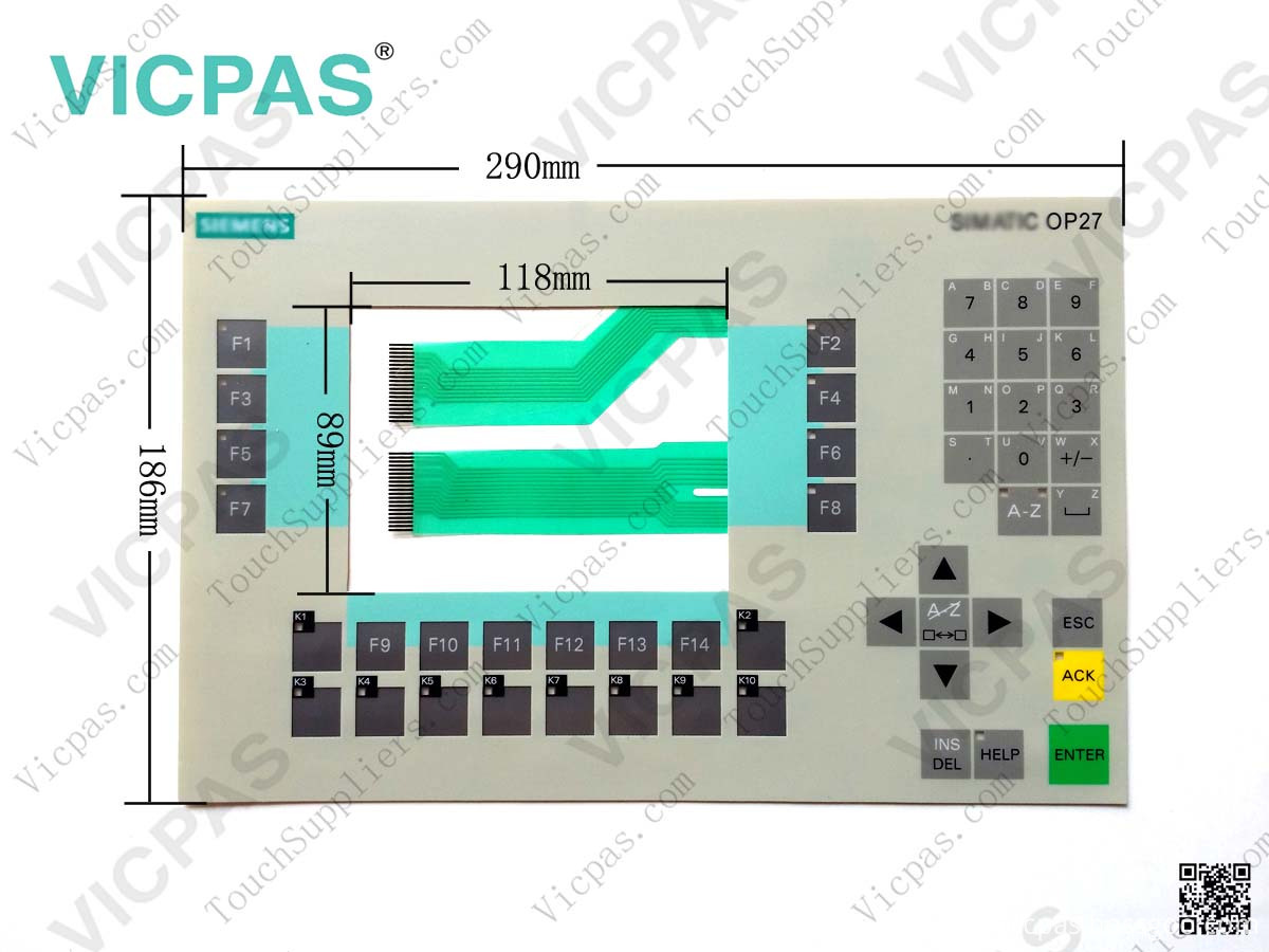 6AV3627-7JK00-0AX0 OP27 membrane keyboard 6AV3627-7JK00-0AX0 OP27 membrane keyboard keypad