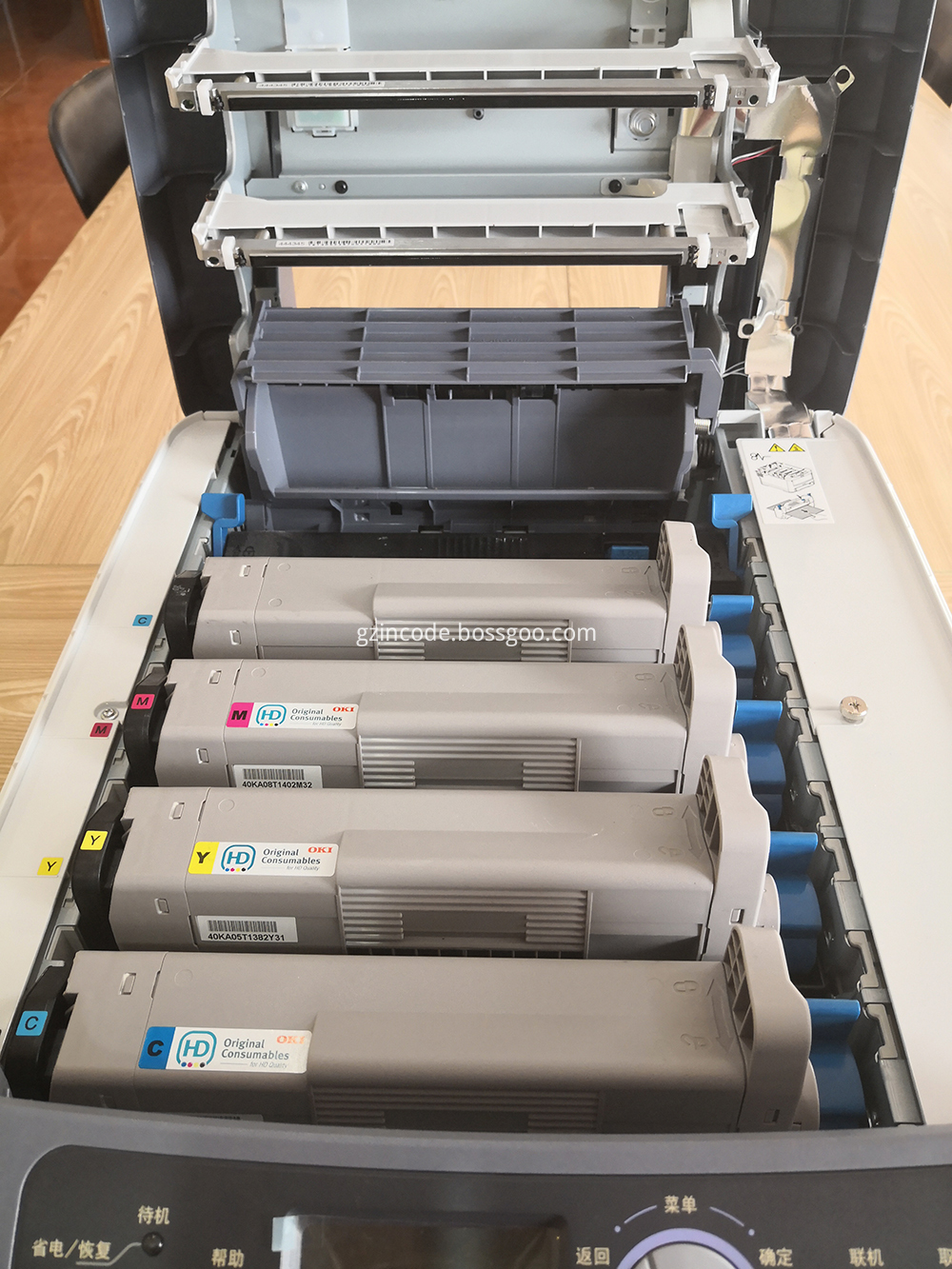 color LED laser printing with heat transfer printing color LED laser printing with heat transfer printing