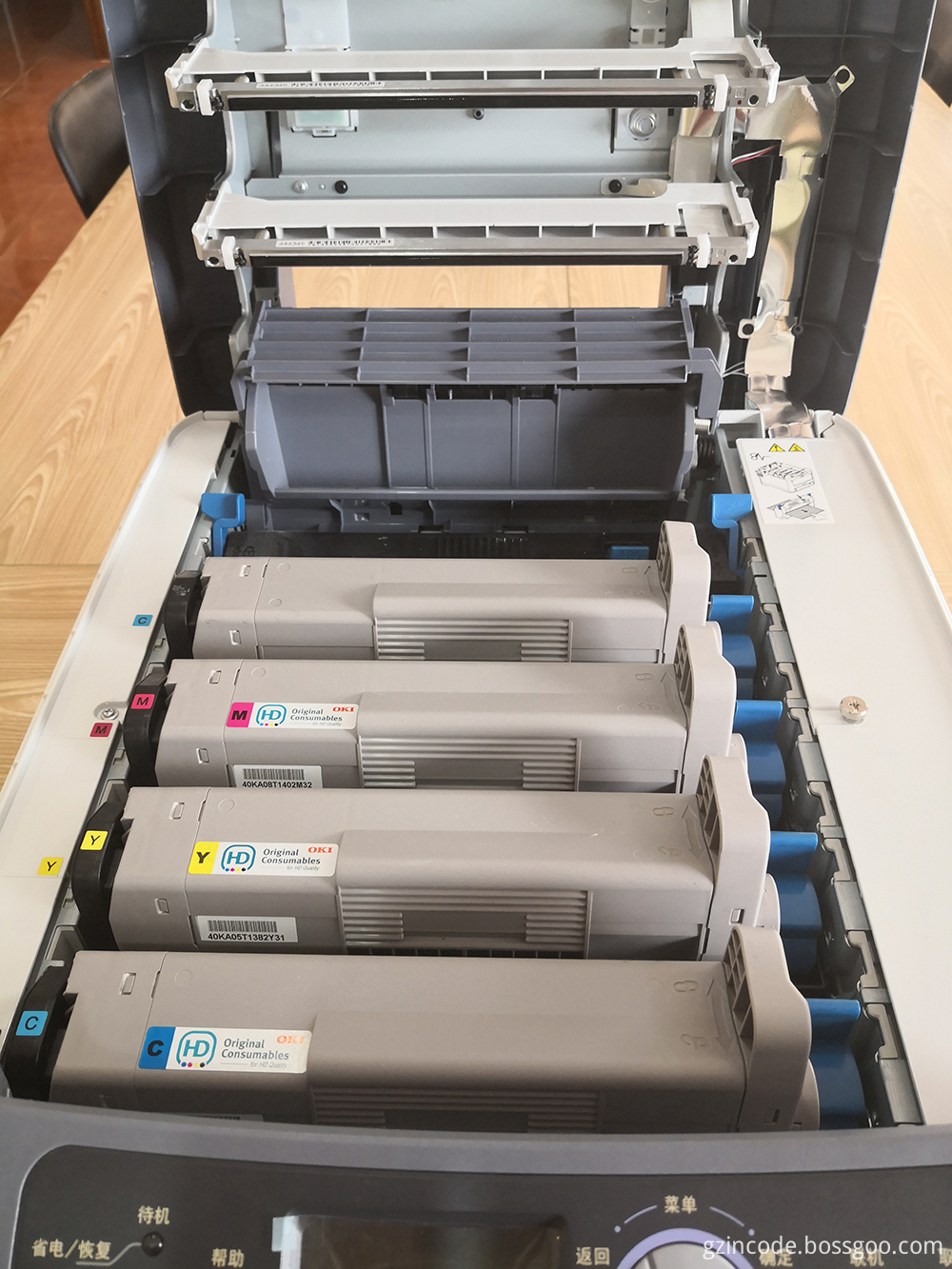 color LED laser printing with heat transfer printing color LED laser printing with heat transfer printing
