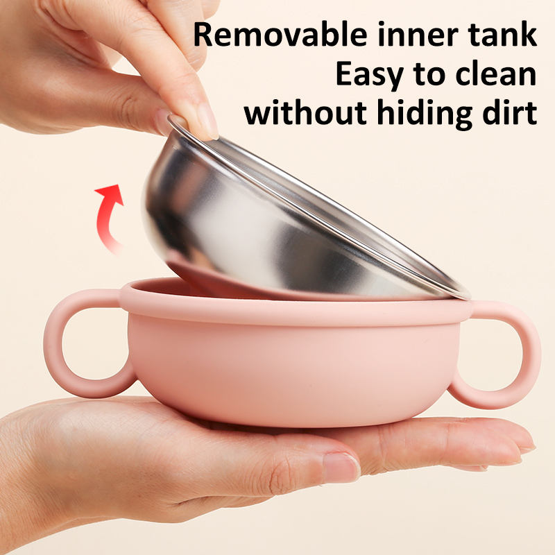 silicone ss bowl MFZ-D007 silicone ss bowl MFZ-D007