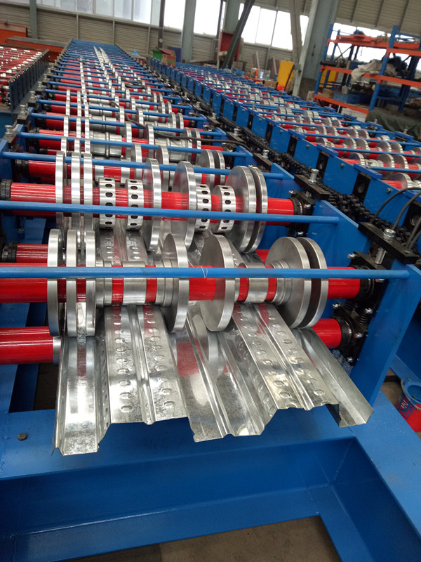 Composite Floor Decking Sheet Roll Forming Machine