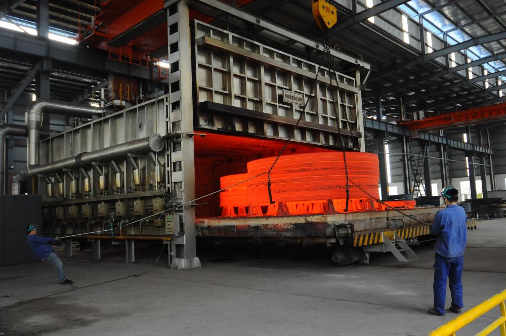 Trolley type energy-saving environment-friendly gas furnace Trolley type energy-saving environment-friendly gas furnace