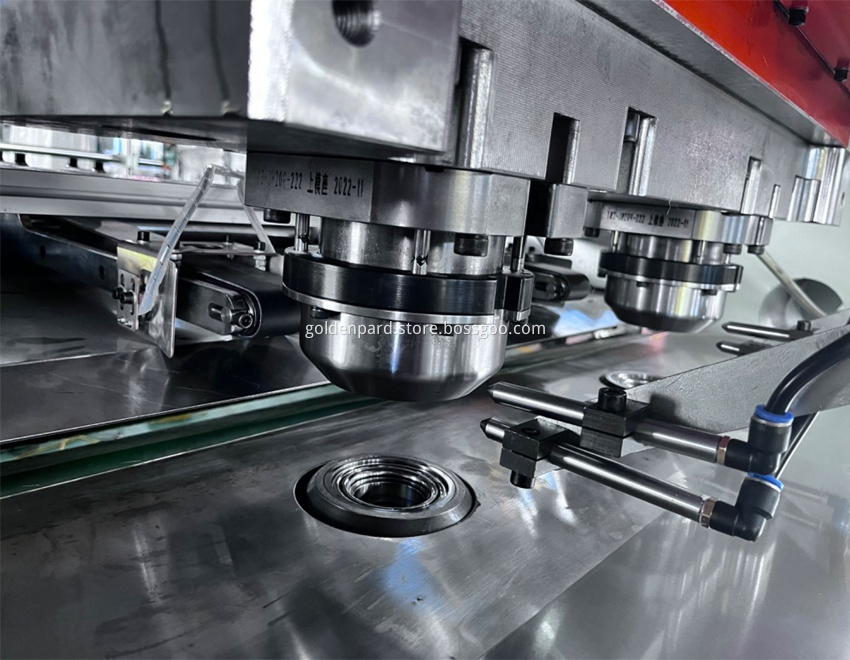 Automatic tinplate aluminum easy Open End can lid making machine production machine3 Automatic tinplate aluminum easy Open End can lid making machine production machine3