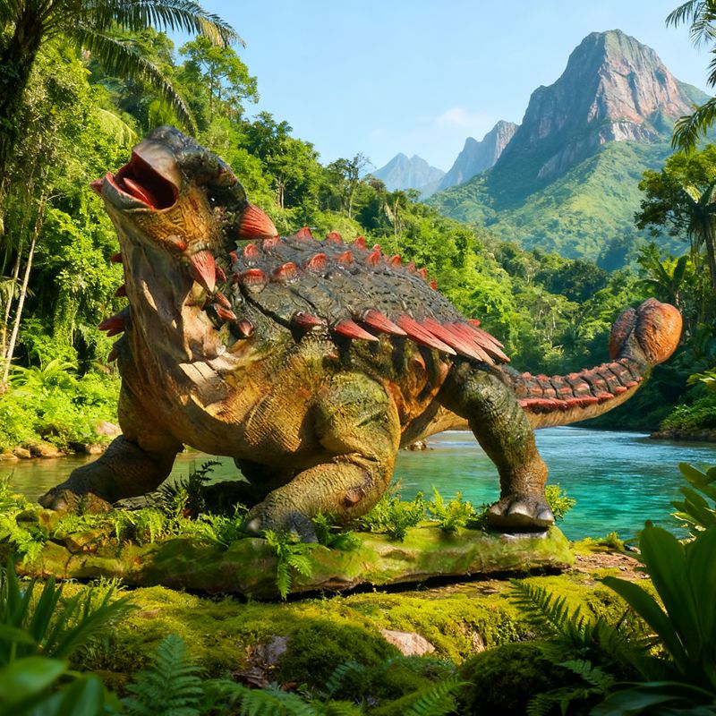 animatronic ankylosaurus animatronic ankylosaurus