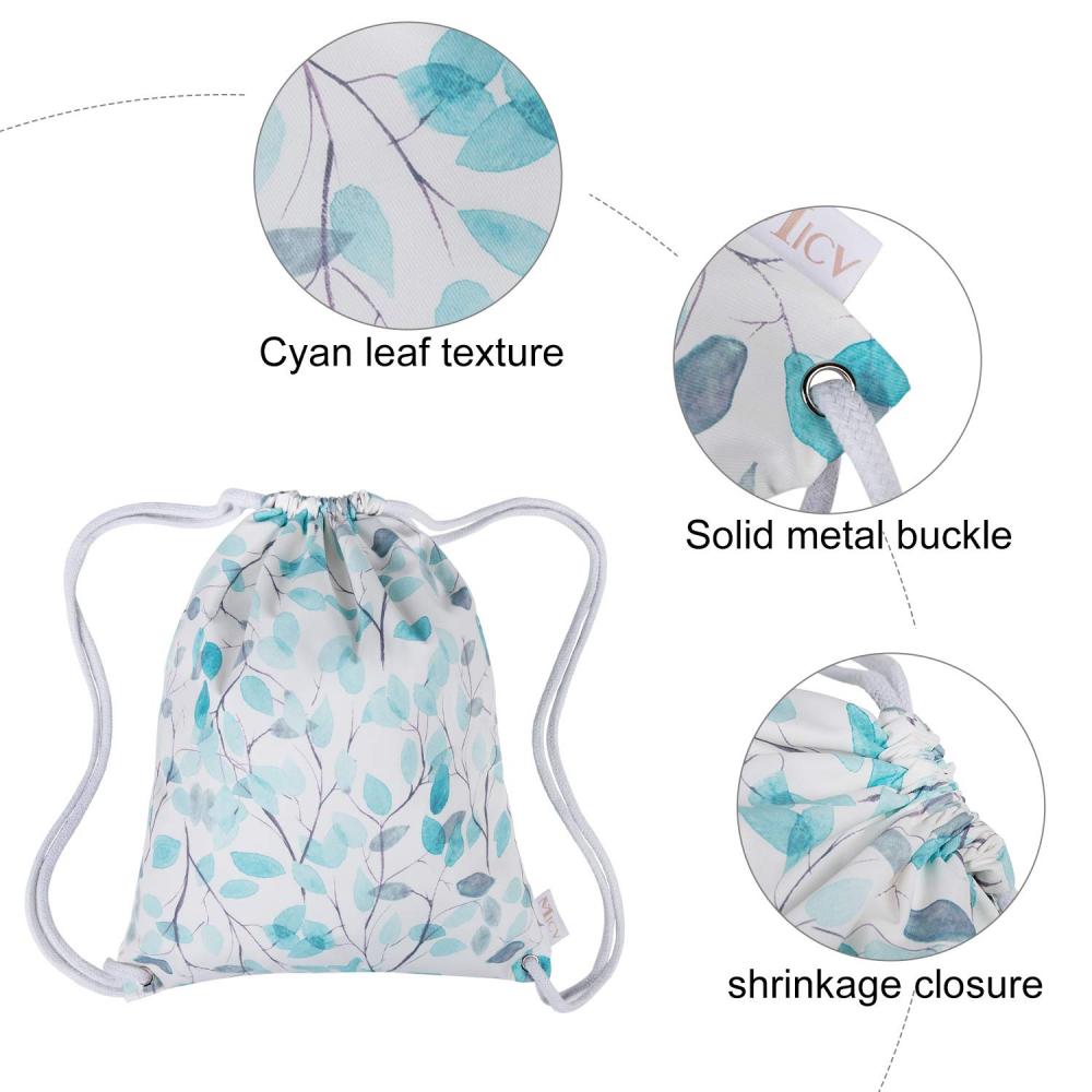 Water Resistant Drawstring Bag 3 Water Resistant Drawstring Bag 3