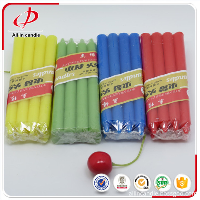 color stick candle color stick candle