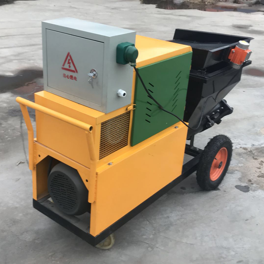 cement mortar spraying machine