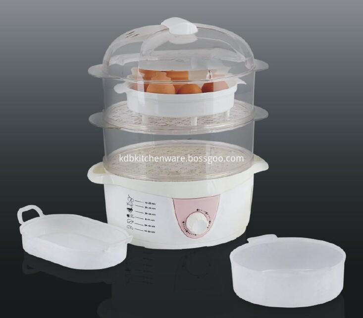 2-tier food steamer