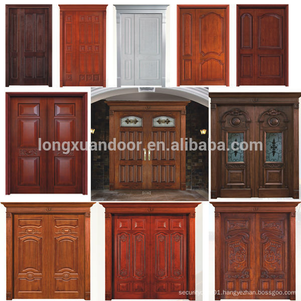 100 Solid Wood Door Teak Wood Main Entry Door Designs Double Doors Design Quality Choice China Manufacturer