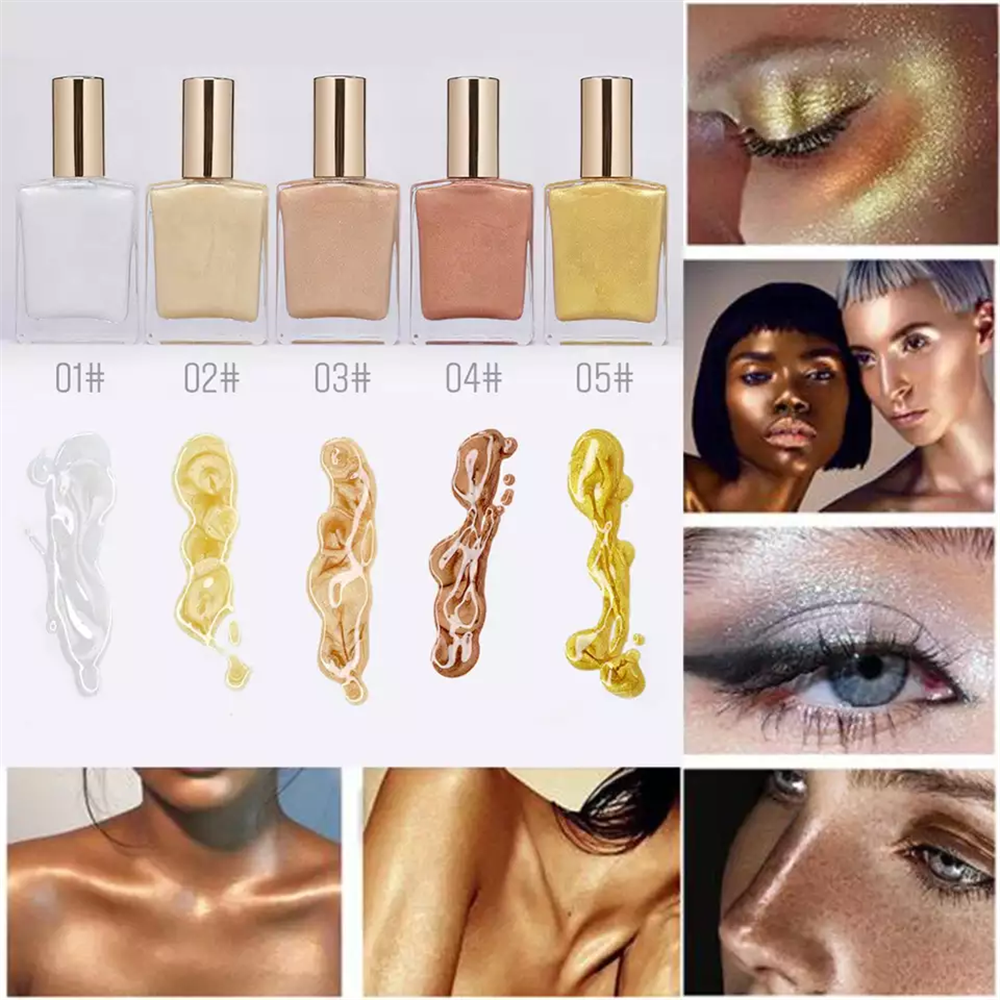 Body Highlight Face Liquid Highlight Glitter Makeup Body Highlight Face Liquid Highlight Glitter Makeup