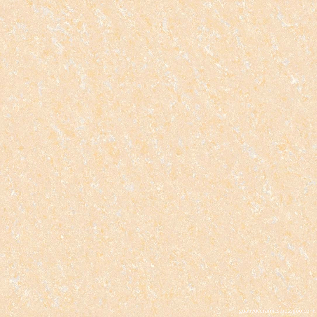 Beige Crystal Double-Loading Polished Porcelain Tile