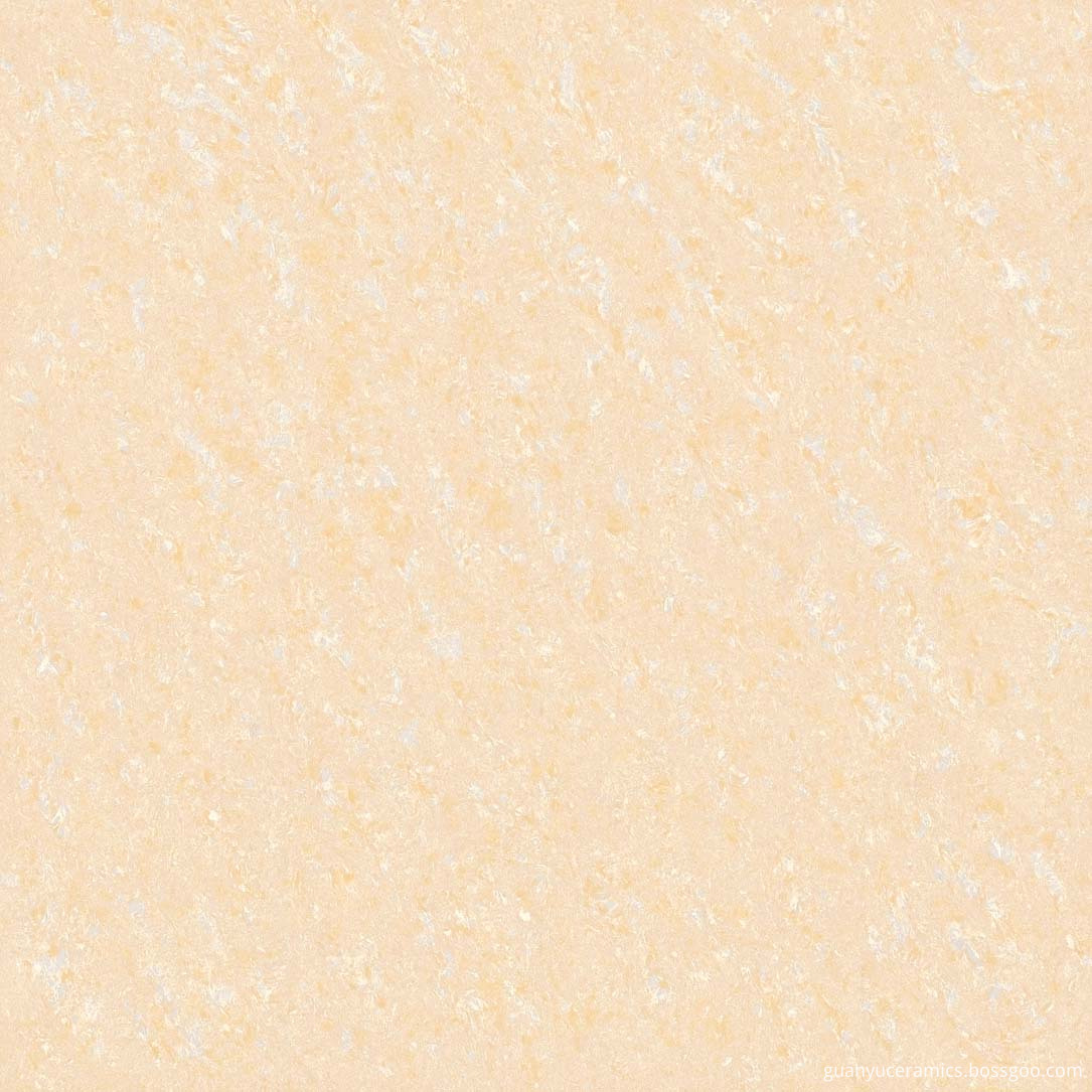 Beige Crystal Double-Loading Polished Porcelain Tile