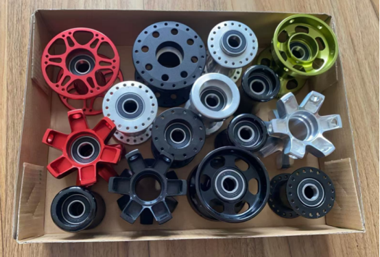 Professional wheelchair aluminum alloy hub Professional wheelchair aluminum alloy hub