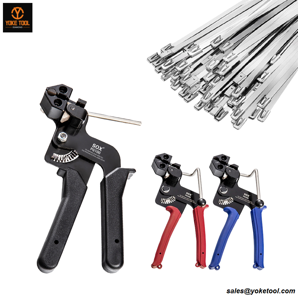 Nylon Stainless Steel Metal Cable Tie Gun  (9) Nylon Stainless Steel Metal Cable Tie Gun  (9)